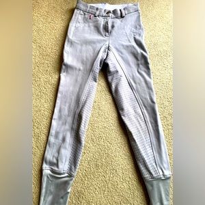 Gray HR Farming horse riding pants